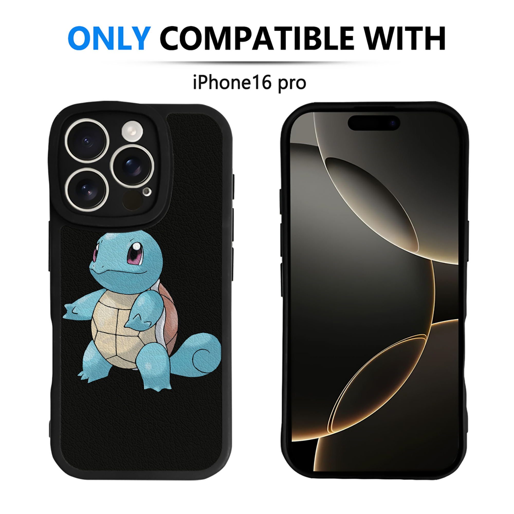 （画像用） ポケットモンスター Pokémon 【iPhone 16シリーズ対応】シリコンスマホケース（レザー調） 材質：シリコン